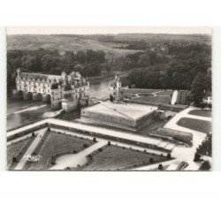CHENONCEAUX: le château vue aérienne 10X15 - très bon état