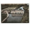 CHENONCEAUX: le château et les jardins vue aérienne 10X15 - très bon état