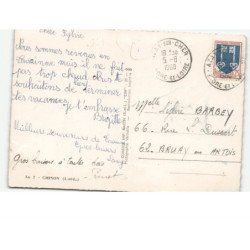 CHINON: 4 vues vue aérienne 10X15 - état