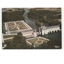CHENONCEAUX: le château vue aérienne 10X15 - très bon état