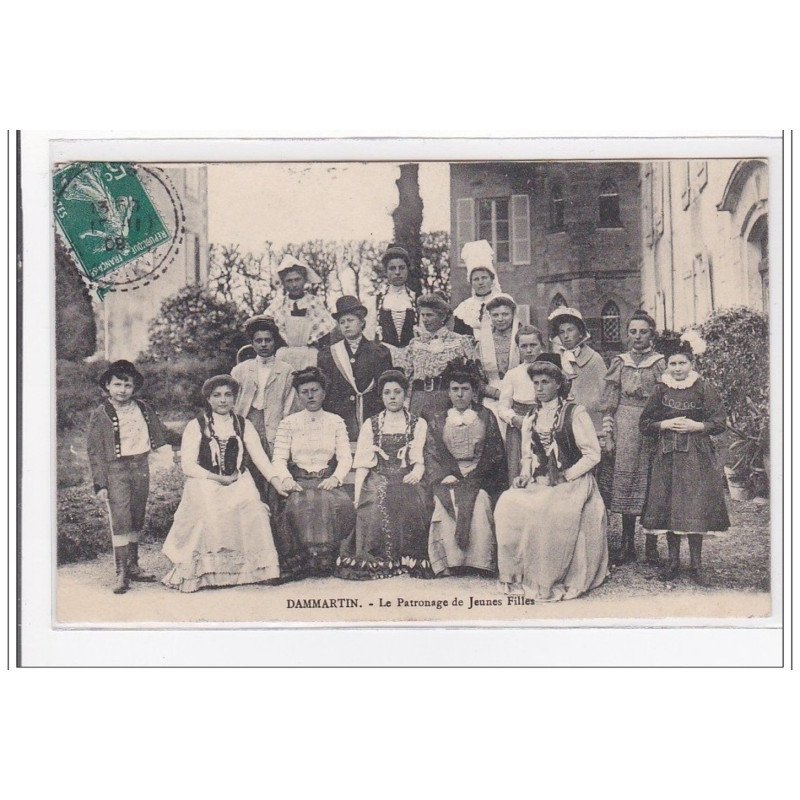 DAMMARTIN : le patronage de jeunes filles - tres bon etat
