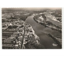 CHOUZE-sur-LOIRE: vue générale vue aérienne 10X15 - très bon état