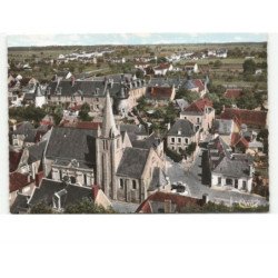 ESVRES: vue générale vue aérienne 10X15 - très bon état
