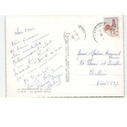 LA HAYE-DESCARTES: vue générale vue aérienne 10X15 - très bon état