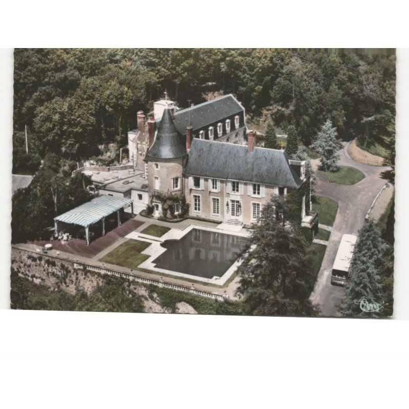 LUYNES: château-hôtel de. beauvois vue aérienne 10X15 - état