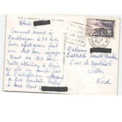 MONTS: vue aérienne 10X15 - très bon état