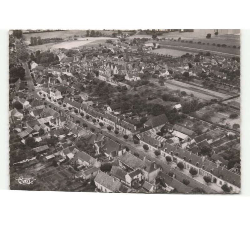 NEUILLE-PONT-PIERRE: vue générale vue aérienne 10X15 - très bon état