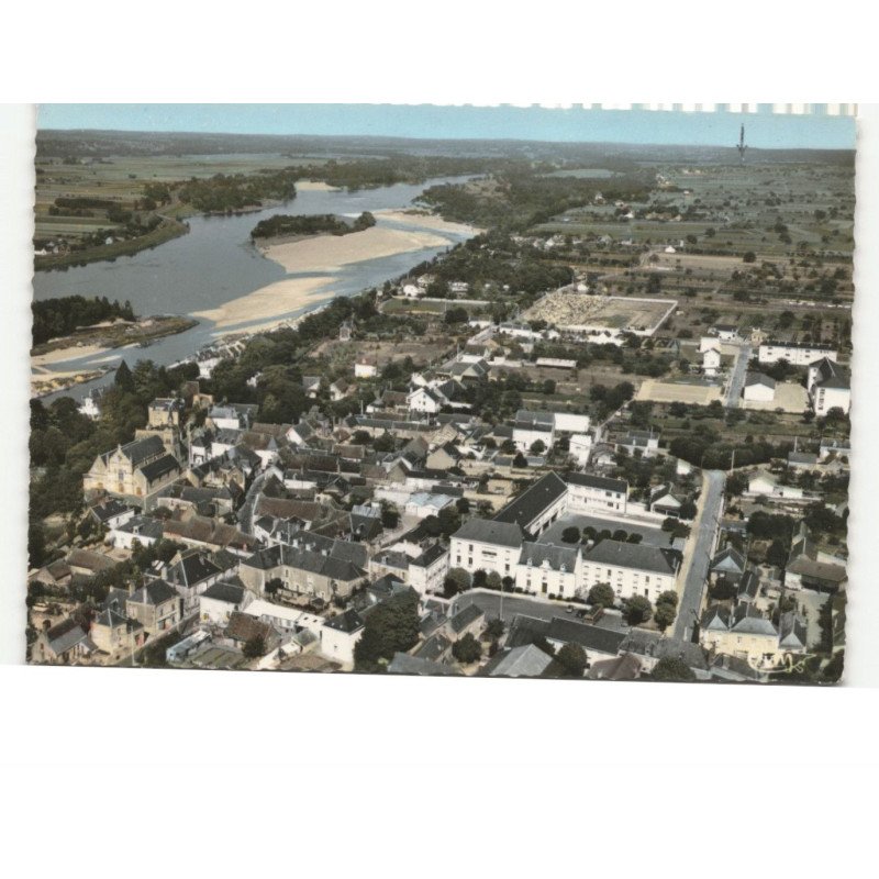 MONT-LOUIS-sur-LOIRE: vue générale vue aérienne 10X15 - très bon état