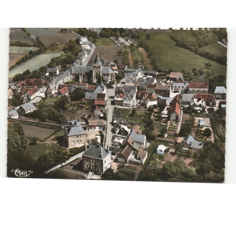 NOUZILLY: vue générale vue aérienne 10X15 - très bon état