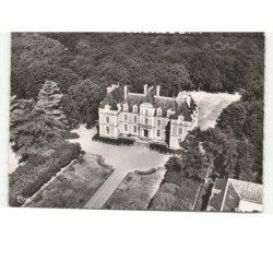 ORBIGNY: château du mousseau vue aérienne 10X15 - très bon état