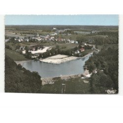 NOUZILLY: le lac vue aérienne 10X15 - très bon état