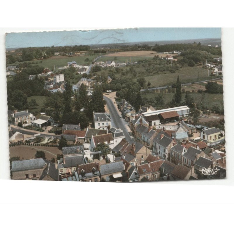LE MEMBROLLE-sur-CHOISILLE: vue générale vue aérienne 10X15 - très bon état