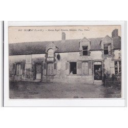 BLUNAY : maison roger, epicerie, mercerie, vins, tabacs - tres bon etat