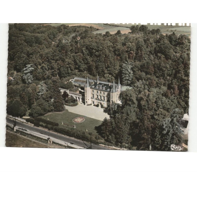 environs de POCE-sur-CISSE: le perreux, colonie de vacances de la ville d'asnières vue aérienne 10X15 - très bon état