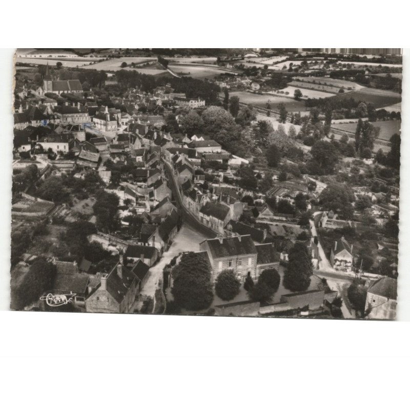 SAINT-CHRISTOPHE-en-TOURAINE: vue aérienne 10X15 - très bon état