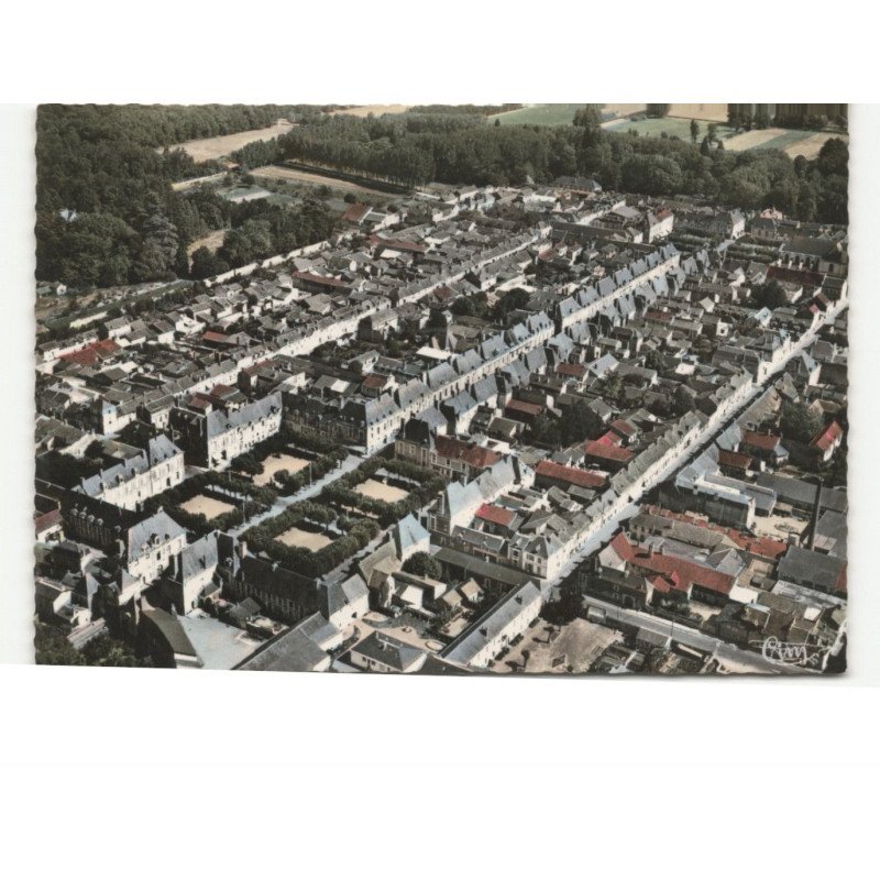 RICHELIEU: vue générale vue aérienne 10X15 - très bon état