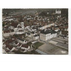 PREUILLY-sur-CLAISE: vue générale vue aérienne 10X15 - très bon état