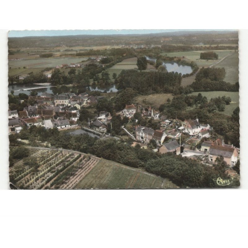 SAVONNIERES: vue générale vue aérienne 10X15 - état