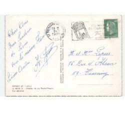 SEPMES: château de la roche-ploquin vue aérienne 10X15 - très bon état