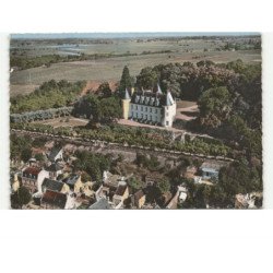 VOUVRAY: château de moncontour vue aérienne 10X15 - état