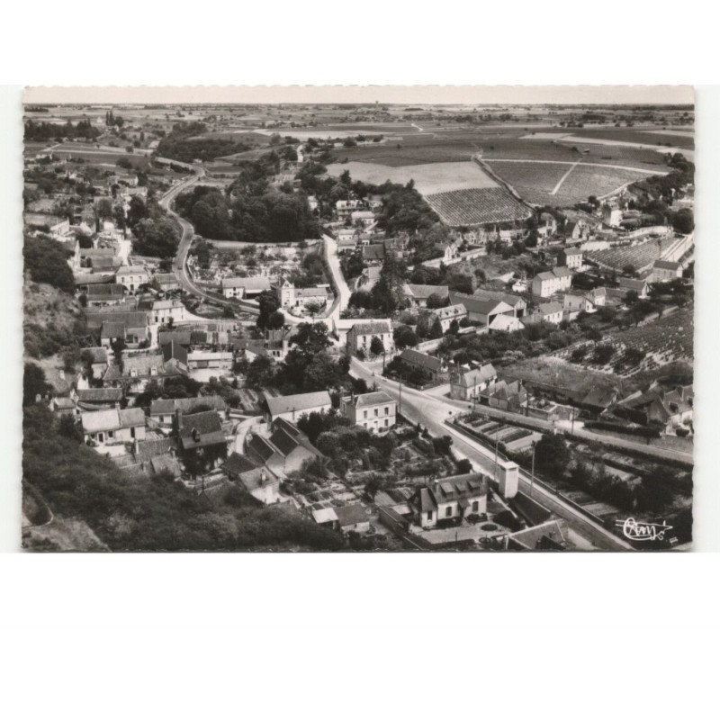 VOUVRAY: vue aérienne 10X15 - très bon état