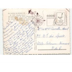 GAP: bassin gapençais au fond le pic les sommets du sirac le grand pinier vue aérienne 10X15 - très bon état