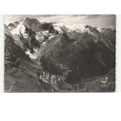 LA GRAVE: le plateau et brèche de la meige dôme de la lauze vue aérienne 10X15 - très bon état