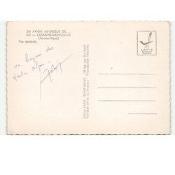 LARAGNE-MONTEGLIN: vue générale vue aérienne 10X15 - très bon état