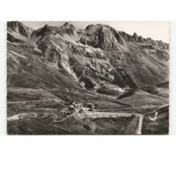 LAUTARET: col du lautaret, vue générale, au fond chaine du galibier vue aérienne 10X15 - très bon état