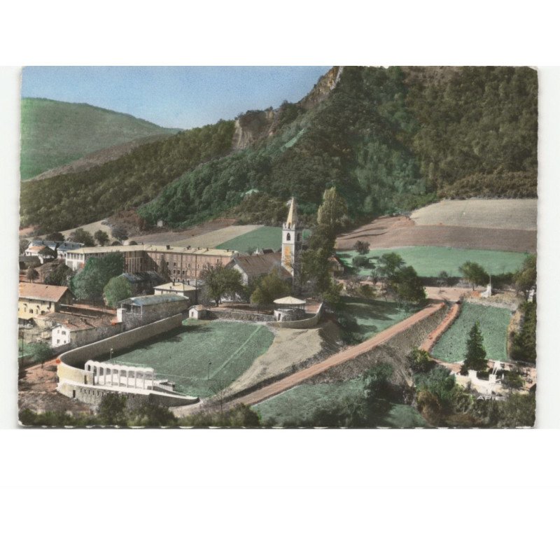 LE LAUS: notre-dame du laus vue aérienne 10X15 - très bon état