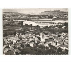 RIBIERS: vue panoramique: vue aérienne 10X15 - état