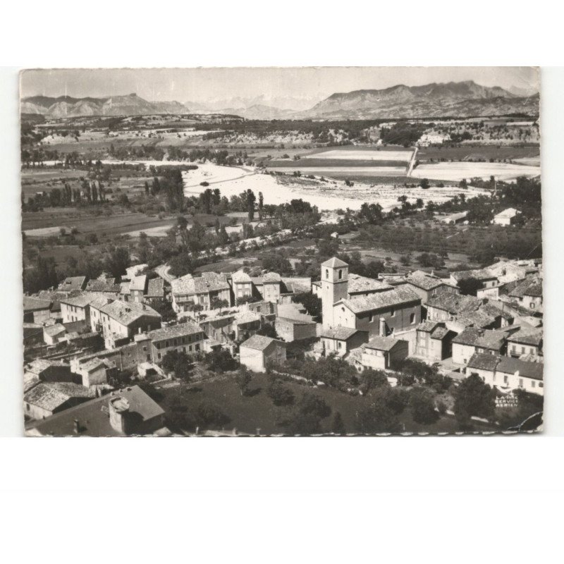 RIBIERS: vue panoramique: vue aérienne 10X15 - état