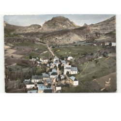 SAINT-ETIENNE-en-DEVOLUY: au fond montagne du gicon vue aérienne 10X15 - état