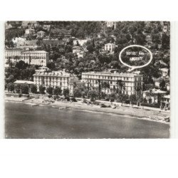 MENTON: hôtel des angeais vue aérienne 10X15 - très bon état