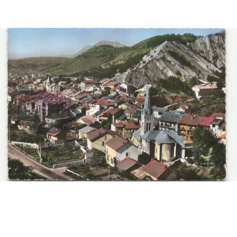 VEYNES: vue générale vue aérienne 10X15 - très bon état