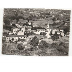 GRASSE: plan de grasse, vue d'ensemble vue aérienne 10X15 - très bon état