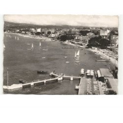 JUAN-les-PINS: vue d'ensemble vue aérienne 10X15 - très bon état