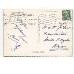 ANTIBES: eden-roc et l'hôtel du cap vue aérienne 10X15 - très bon état