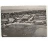 ANTIBES: de la plage de la garoupe et les champs de fleurs vue aérienne 10X15 - très bon état