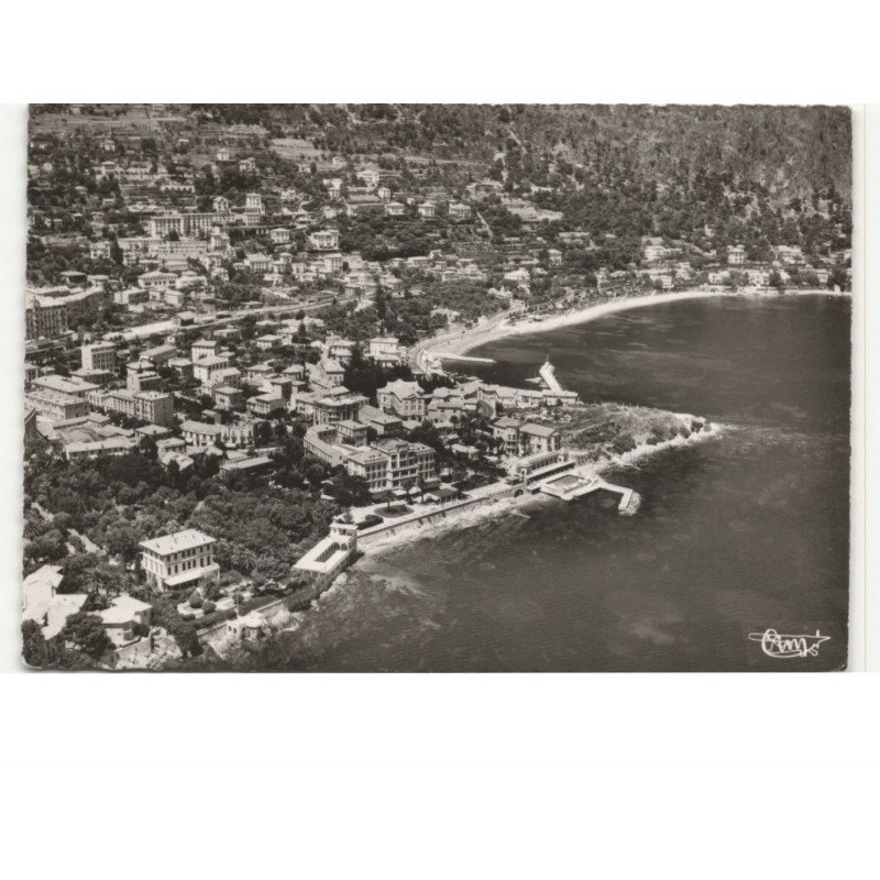 BEAULIEU-sur-MER: hôtel métropole beaulieu et vue générale vue aérienne 10X15 - trsè bon état