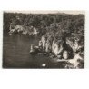 ANTIBES: CAP-D'ANTIBES: bord de mer de la baie de l'argent-faux vue aérienne 10X15 - trsè bon état