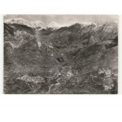 BELVEDERE: les 3 villages roquebilière nouveau le vieux roquebilière vue aérienne 10X15 - très bon état