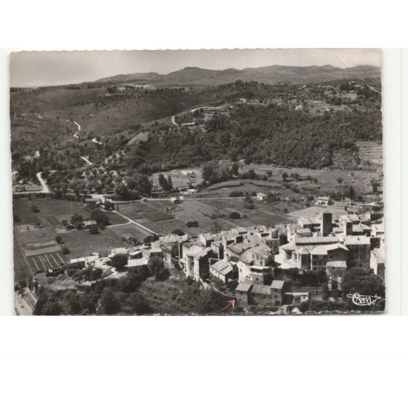 BIOT: village et quartier des closonnes vue aérienne 10X15 - état