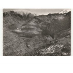 LA BOLLENE-VESUBIE: vue panoramique vue aérienne 10X15 - très bon état