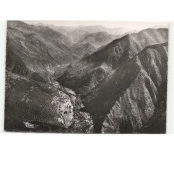BREIL-sur-ROYA: vallée de la roya vue aérienne 10X15 - très bon état