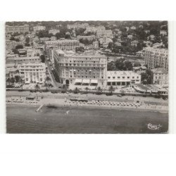 CANNES: la plage et l'hôtel miramar vue aérienne 10X15 - très bon état
