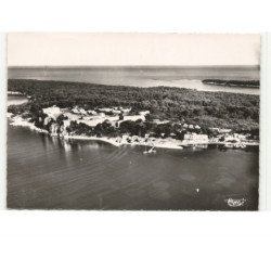 CANNES: l'ile sainte-marguerite et le fort du macque de fer vue aérienne 10X15 - très bon état