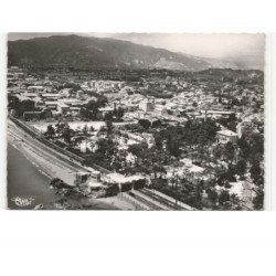 CANNES - LA BOCCA: la plage et la ville vue aérienne 10X15 - état