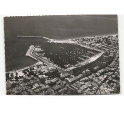 CANNES: le port et les alliées vue aérienne 10X15 - très bon état