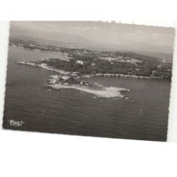 CAP-D'ANTIBES: la presqu'ile de l'illette vue aérienne 10X15 - très bon état (dos état)